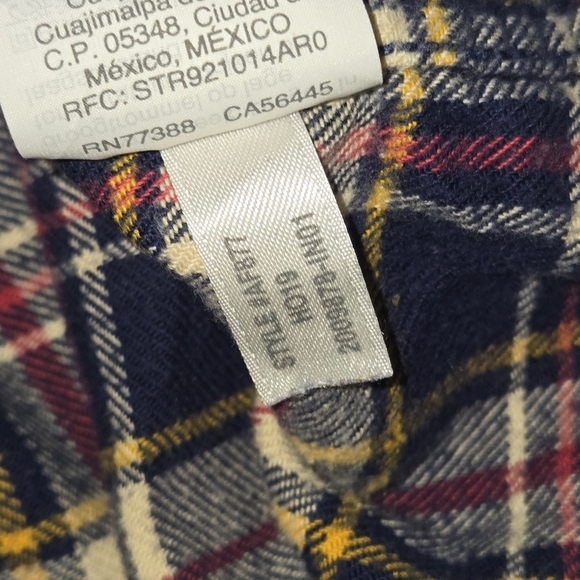 J. Crew Plaid Flannel Xl Men's Button Down Shirt - Blue - Picture 11 of 11